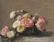 roses in a dish Henri Fantin-Latour